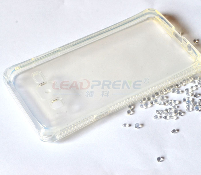 TPU high transparent mobile phone set